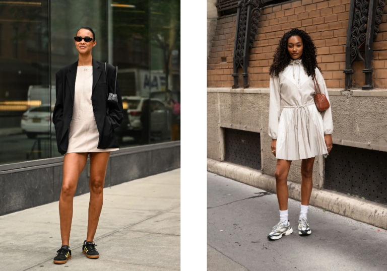 Skirts and Sneakers: A Carefully Orchestrated Effortlessness